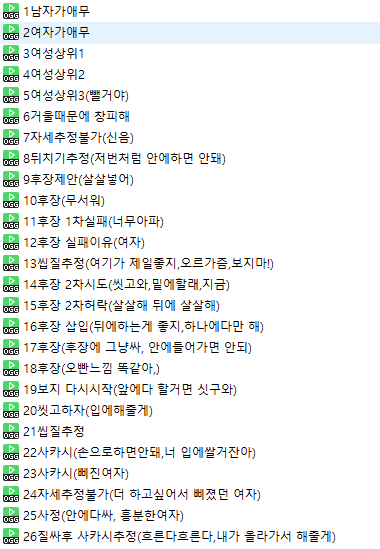 평범한 커플의 모텔 후장 섹스음성(개인적으로 음녹중 최고)
