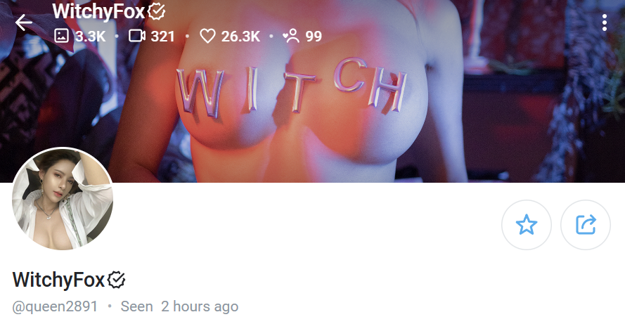 [OnlyFans] WitchyFox @queen2891update 20250628 39 GB $8